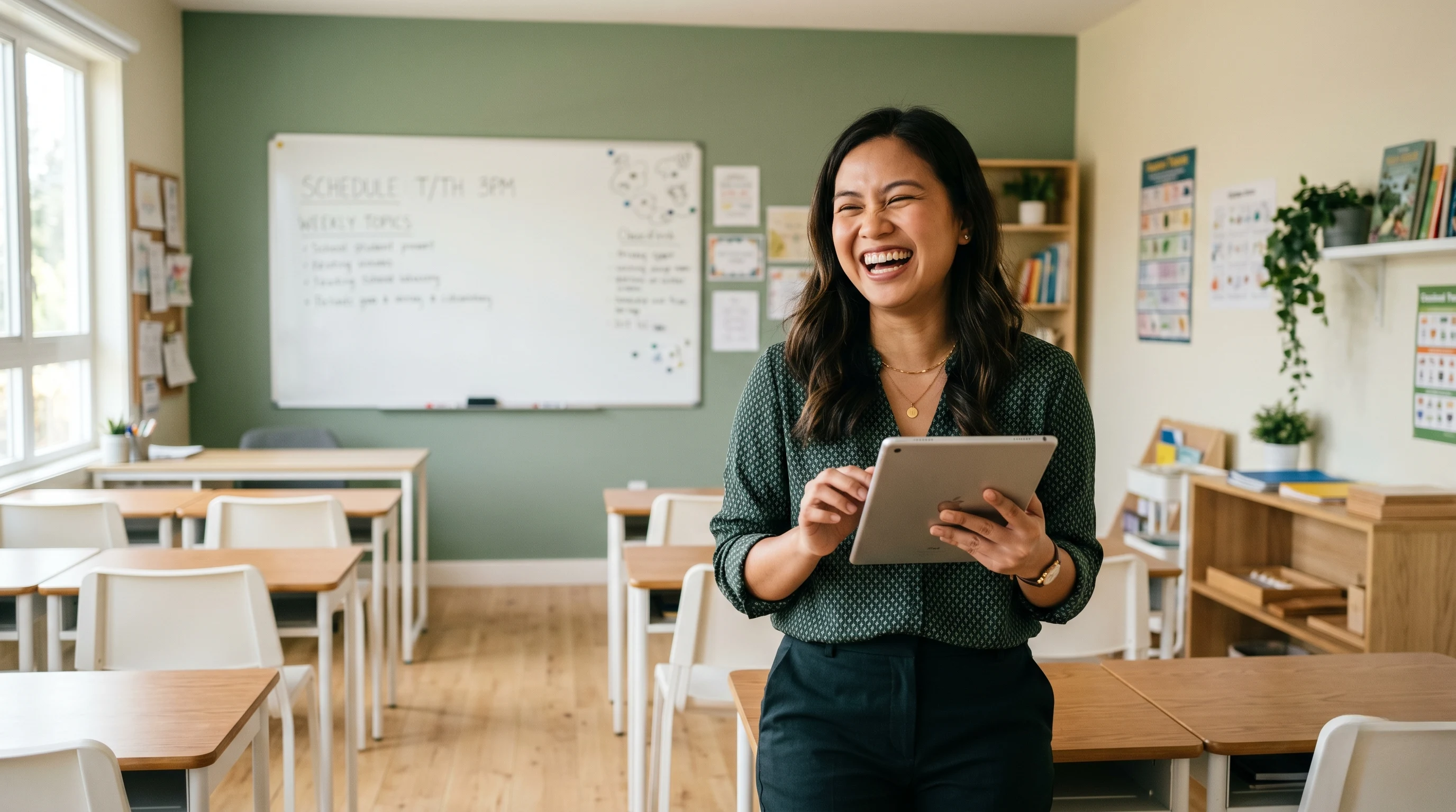 Filipino tutorial center owner